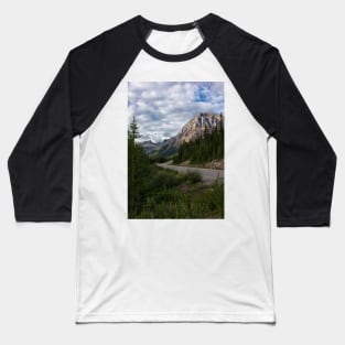 Icefields Parkway in Bloom Baseball T-Shirt